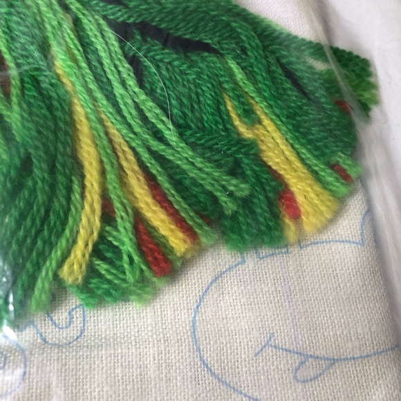 Vintage Kappie Originals Creative Stitchery 1976 “Kiss Toad” “10x10 - Picture 5 of 10